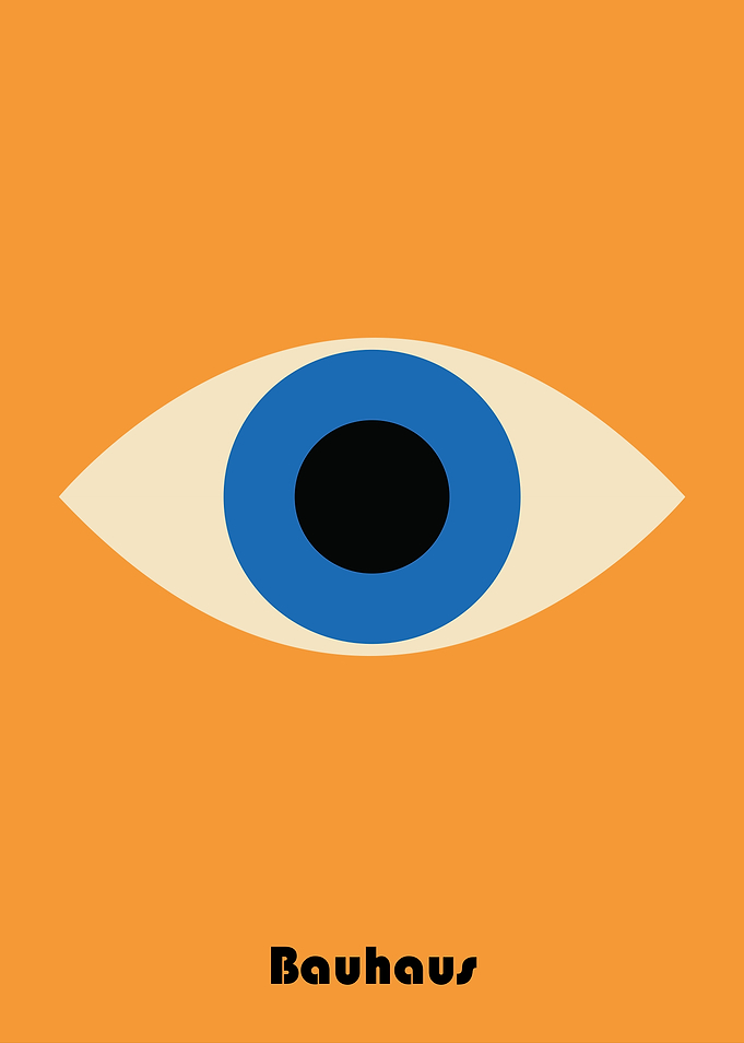 Bauhaus Eye Poster