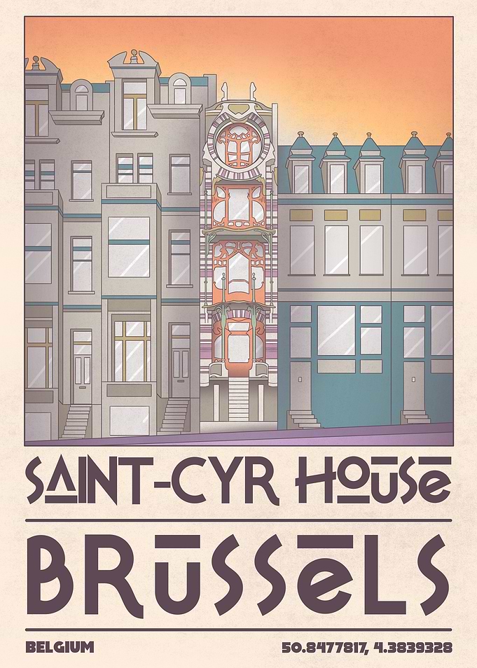 Saint-Cyr House, Brussels