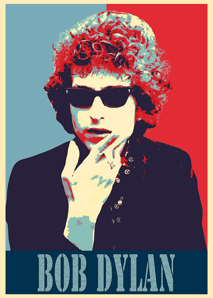 Bob Dylan Hope Poster