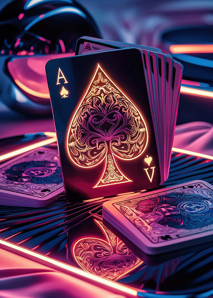 Ace of Spades Neon