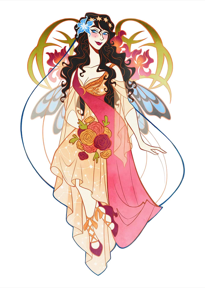 Fairy Bride Illustration