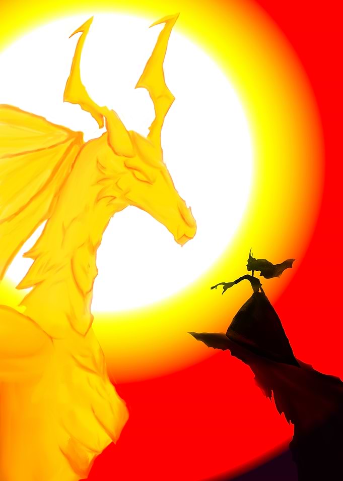 Dragon and Witch