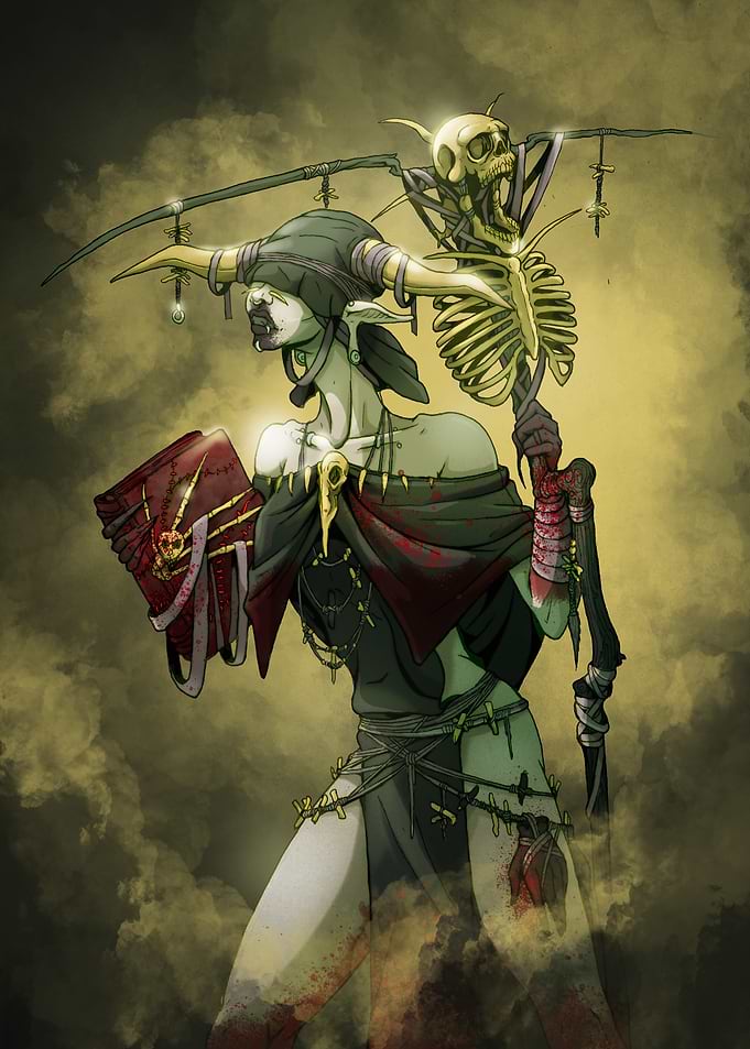 Necromanser Witch