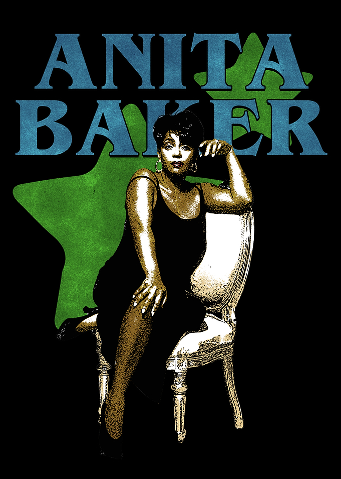 Anita Baker Vintage Comic