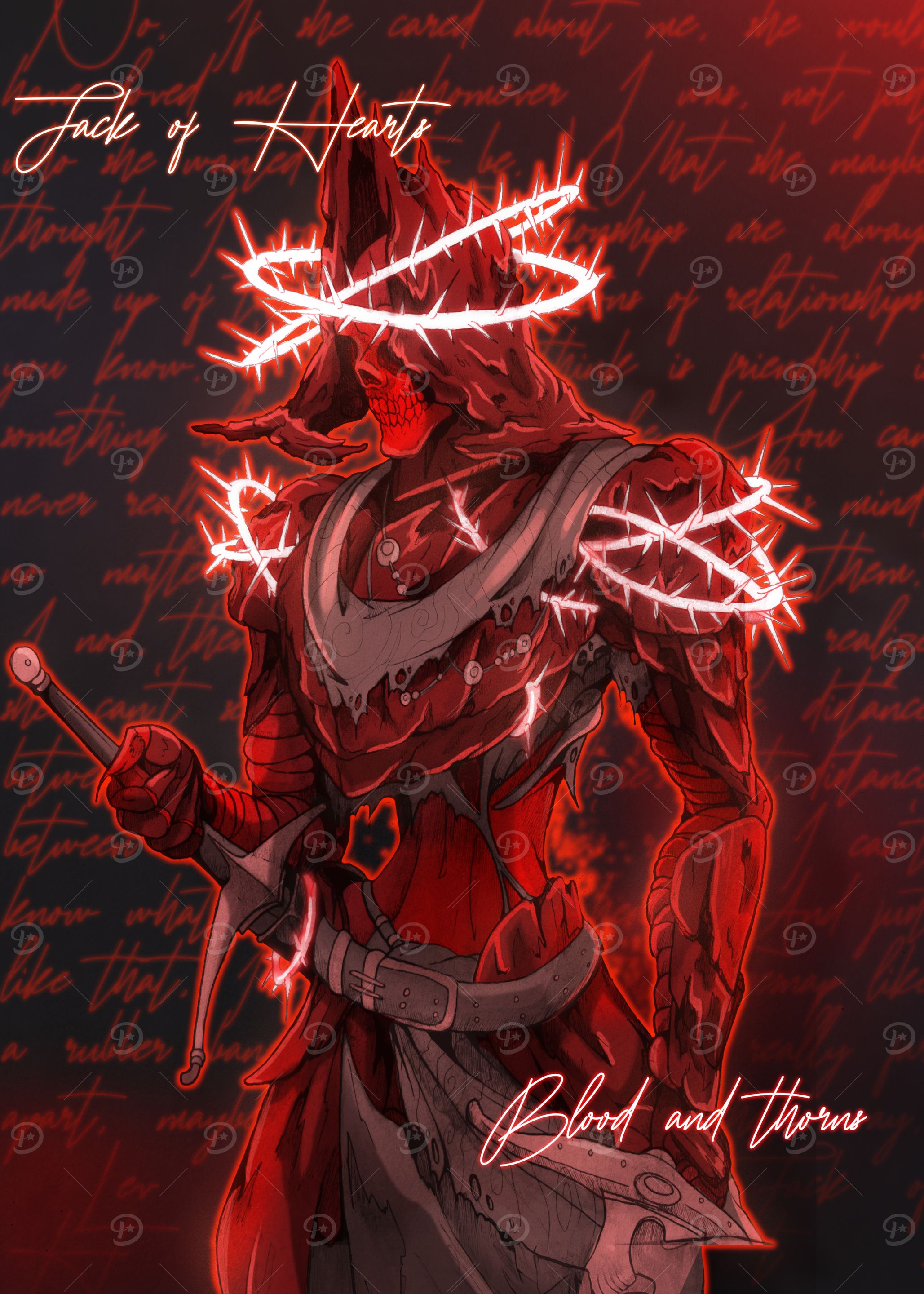 Blood and Thorns Art