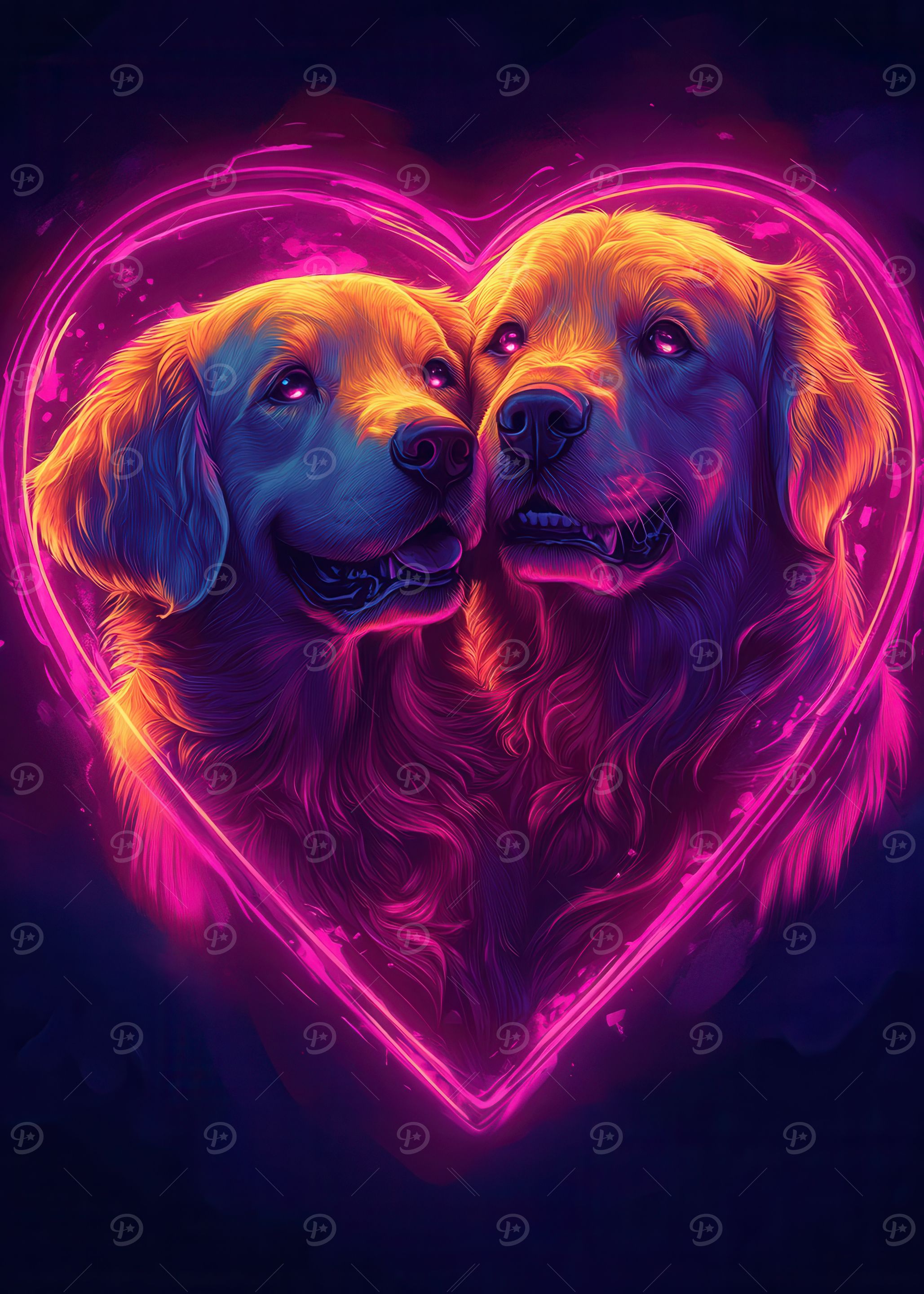 Golden Retriever Love