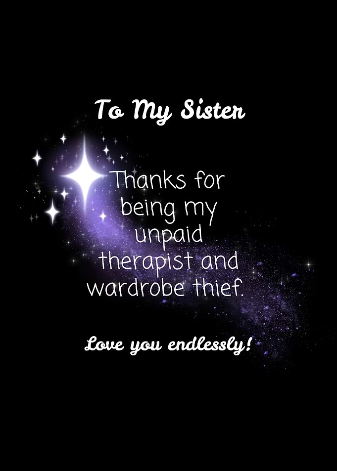 Sister Appreciation Message