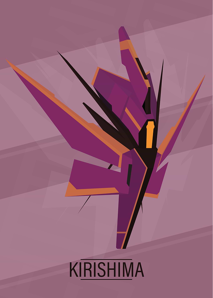 Kirishima Spaceship Poster