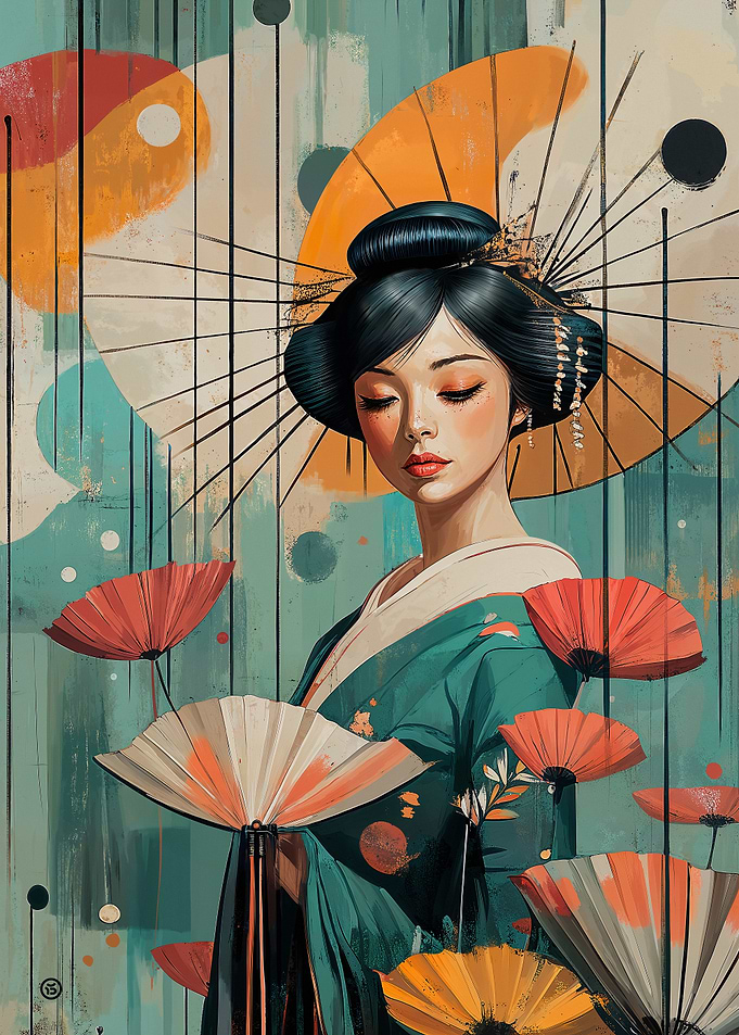 Serene Geisha Dreams