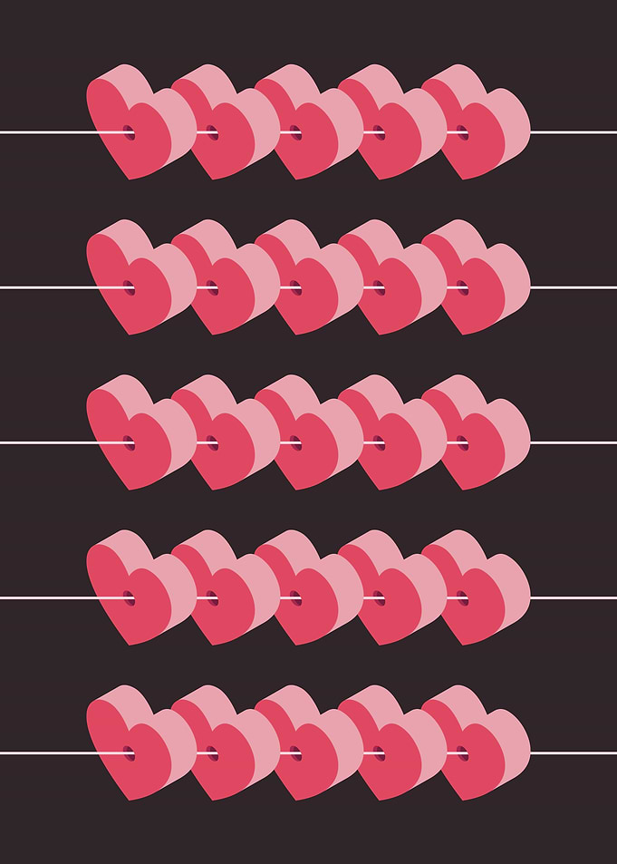Pierced hearts