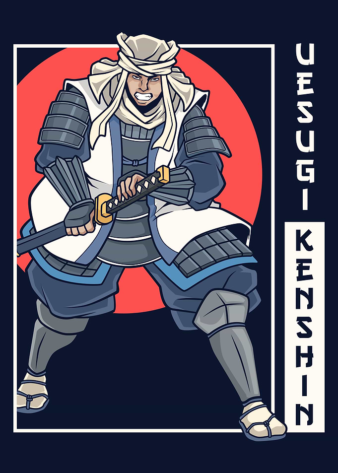 Uesugi Kenshin Samurai