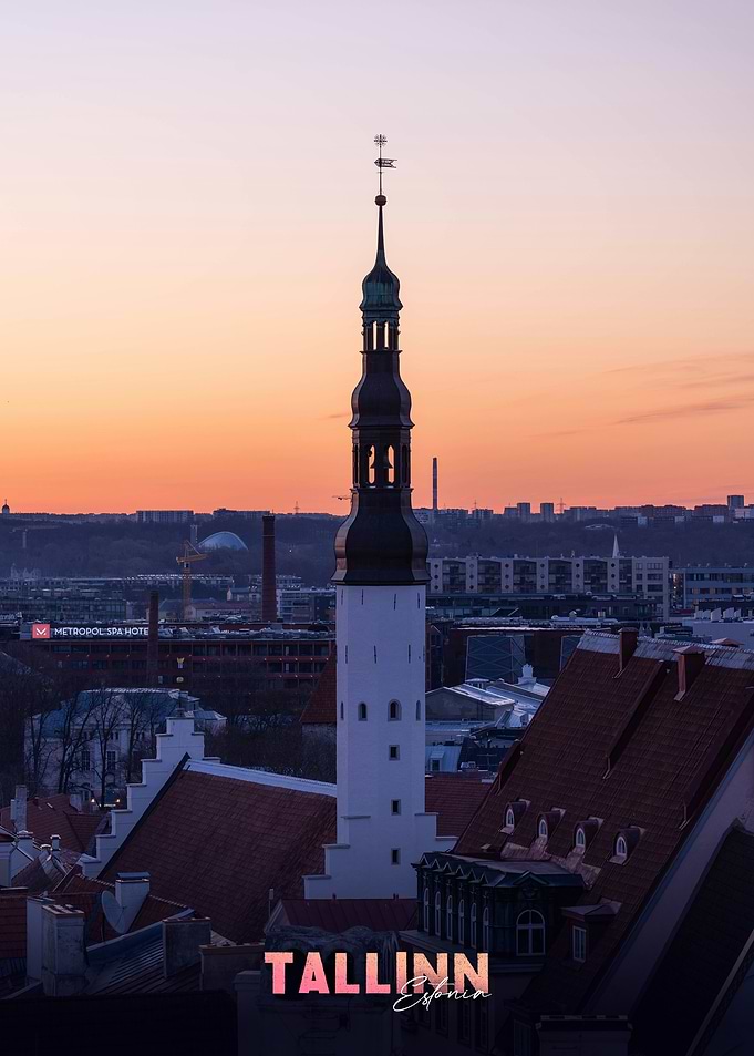 Tallinn Skyline Estonia