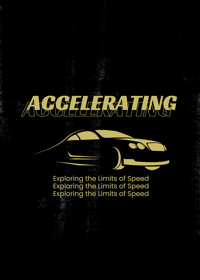 Accelerating Car Graphic
