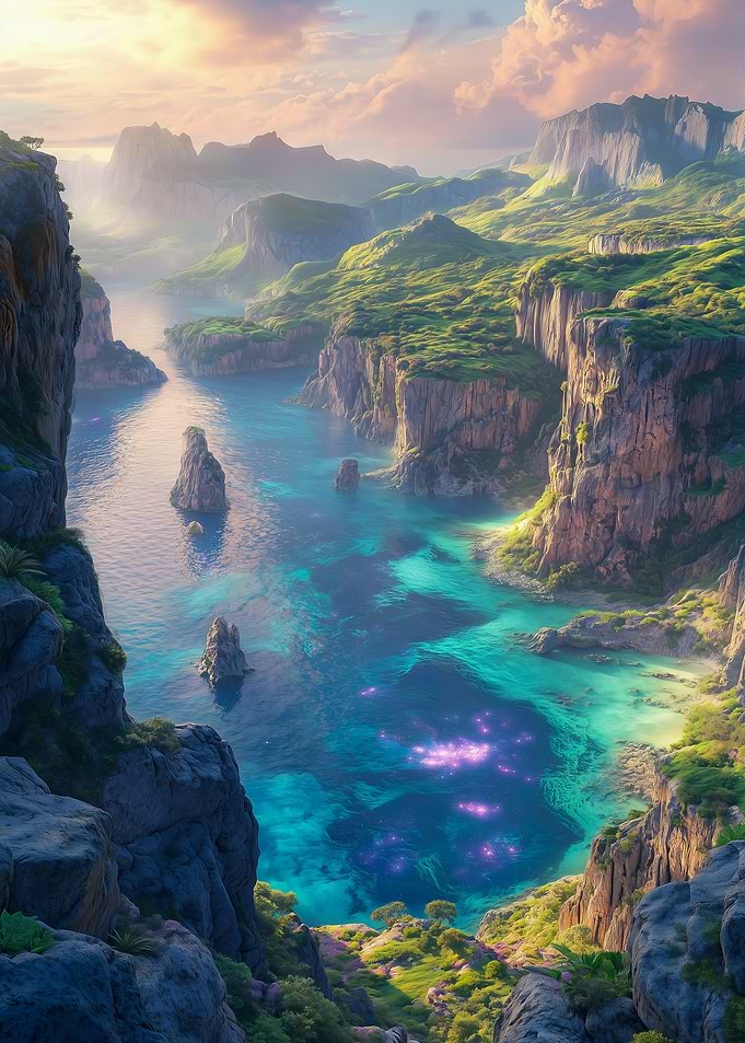 Enchanting Coastal Cliffs