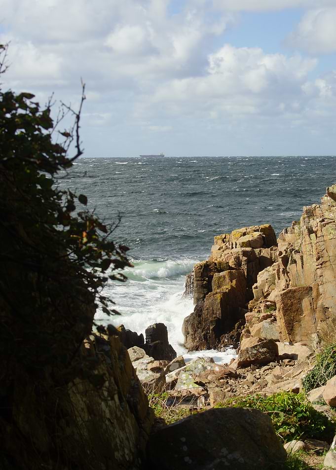 Rocky Coastline View