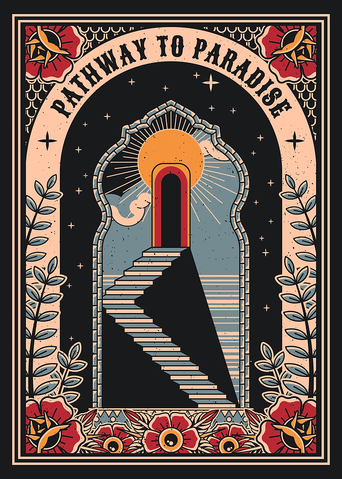 Stairway to Paradise Art