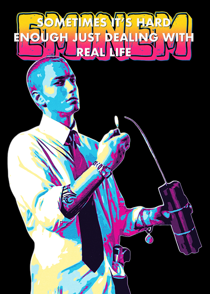 Eminem Real Life Poster