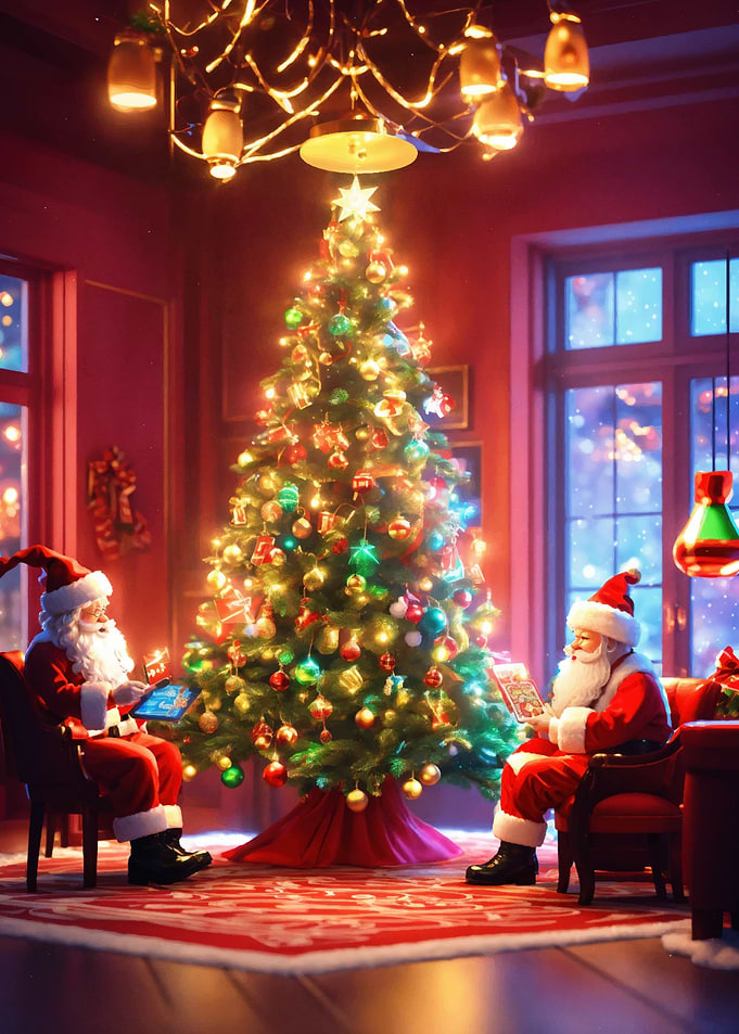 Santa's Christmas Eve