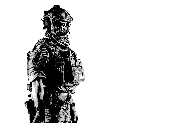 Military Soldier Silhouette