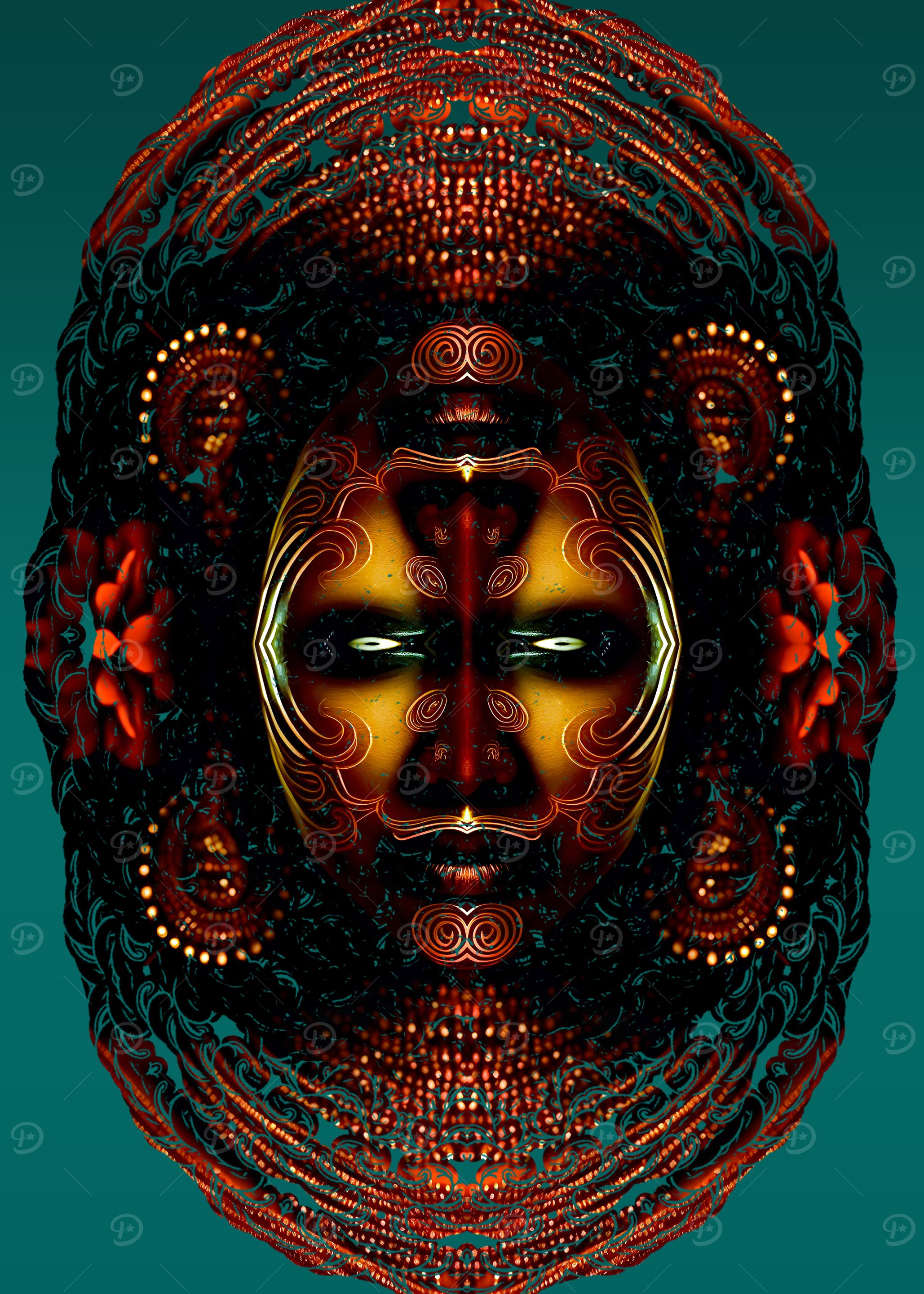 Psychadelic Theyyam