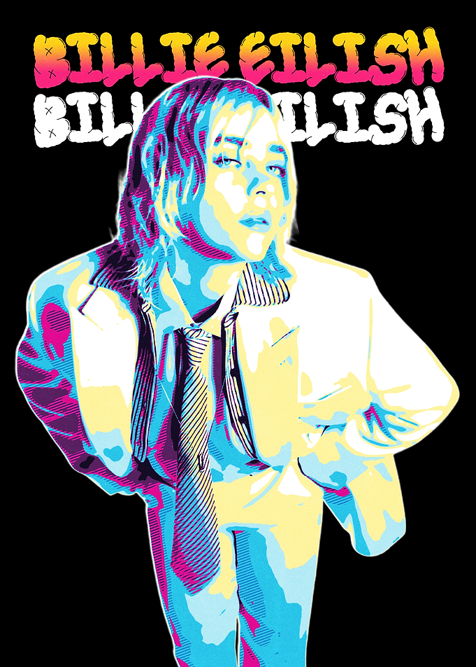 Billie Eilish Retro Style