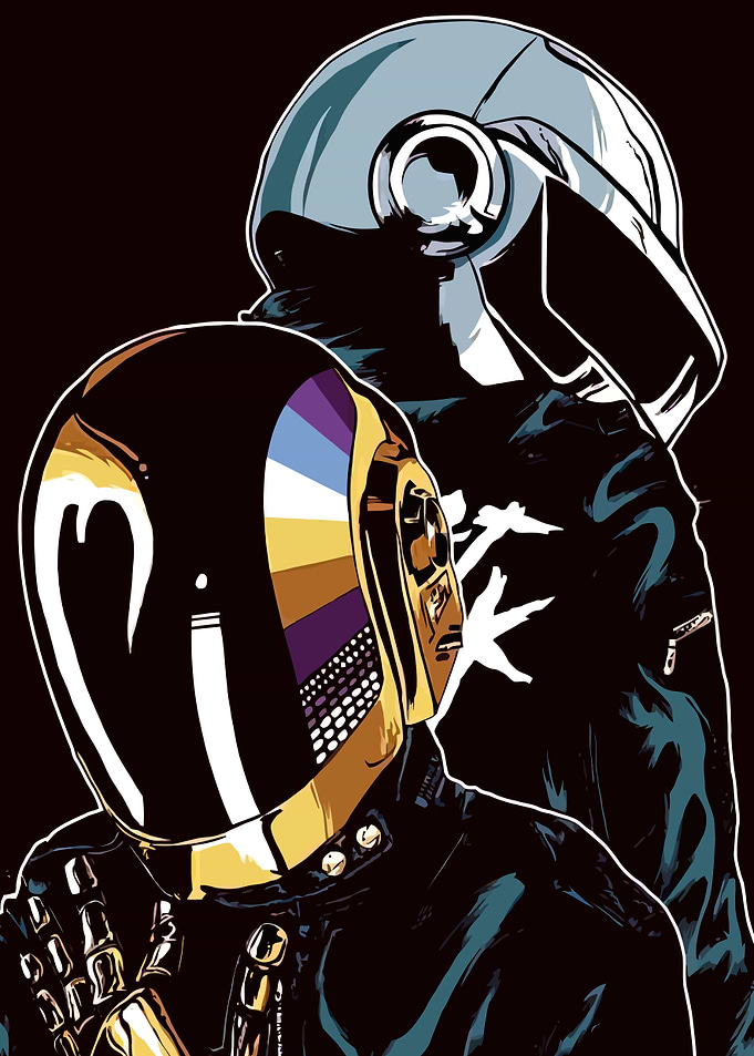 Daft Punk Illustration