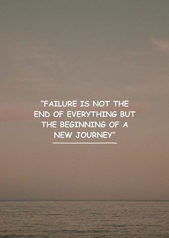 Inspirational Quote Sunset