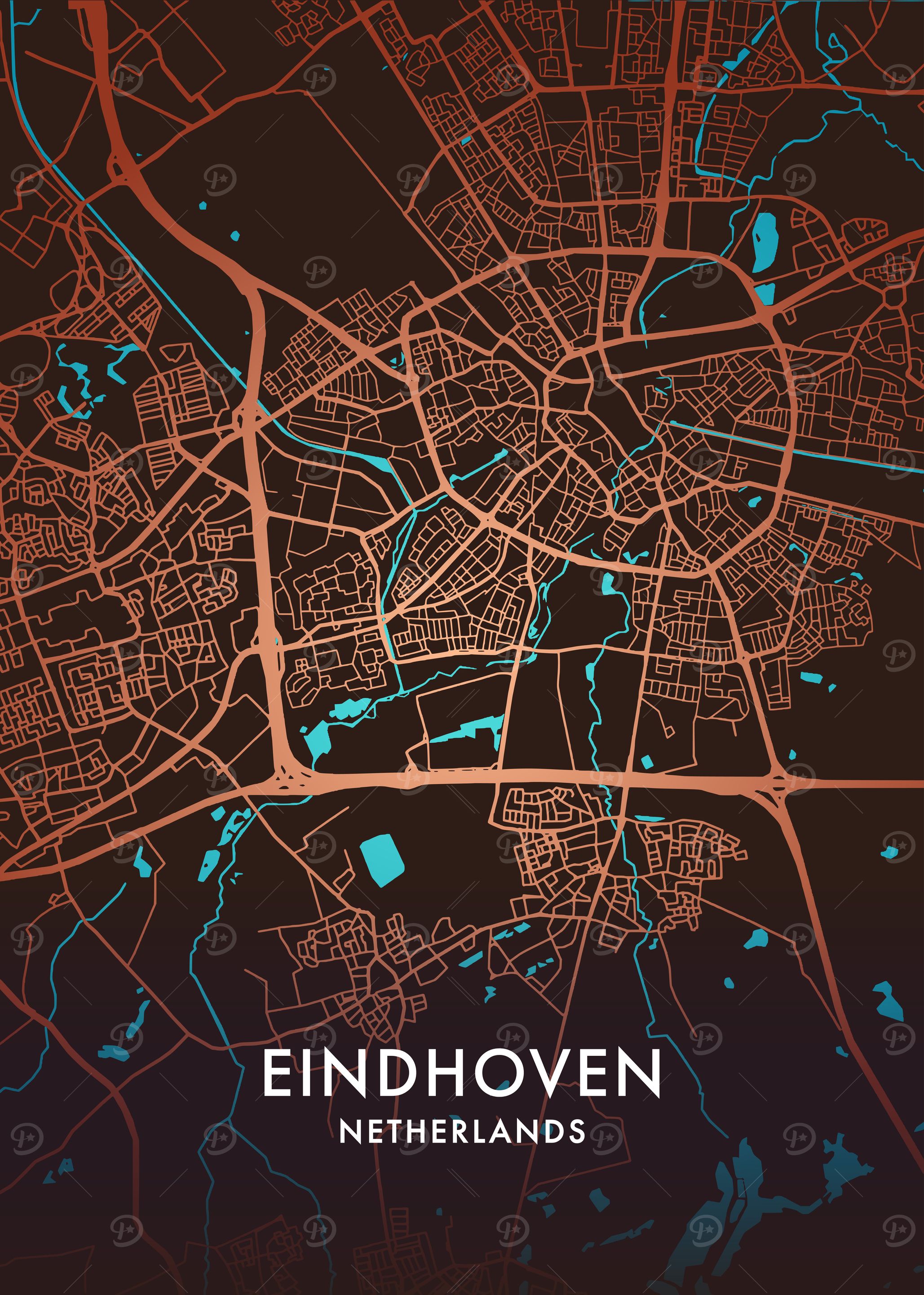 Eindhoven City Map