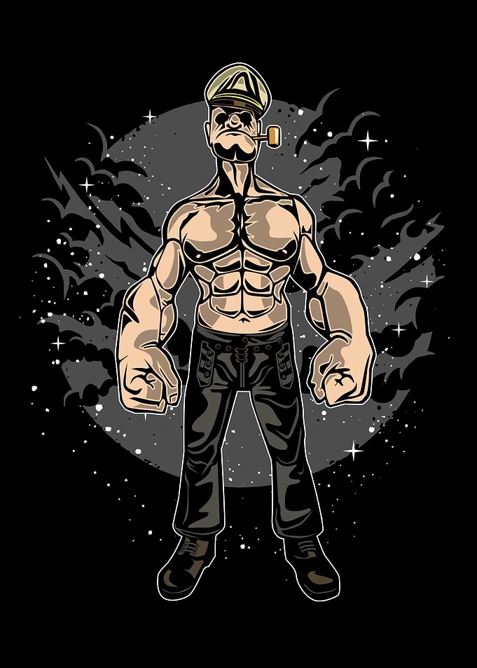 Muscular Sailor Man
