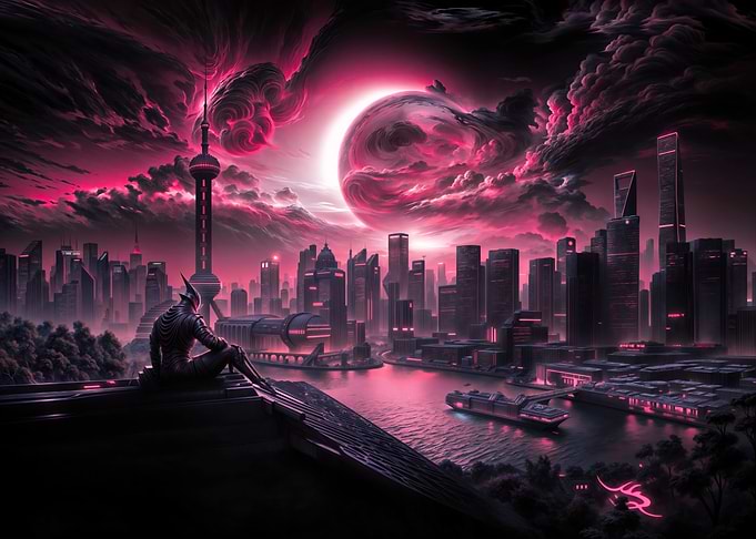 Cyberpunk Cityscape