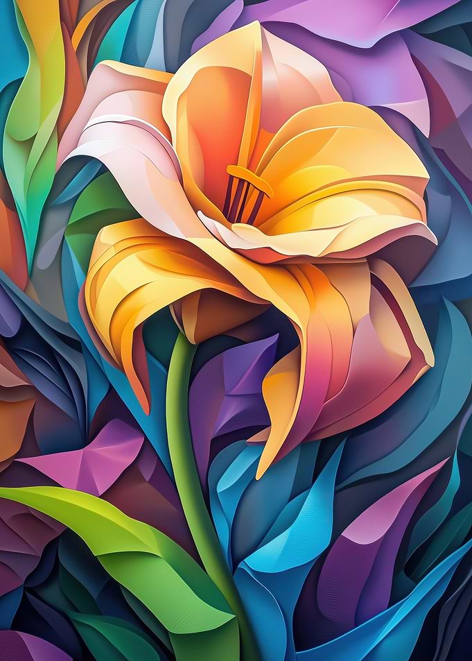 Flower Orange Lily