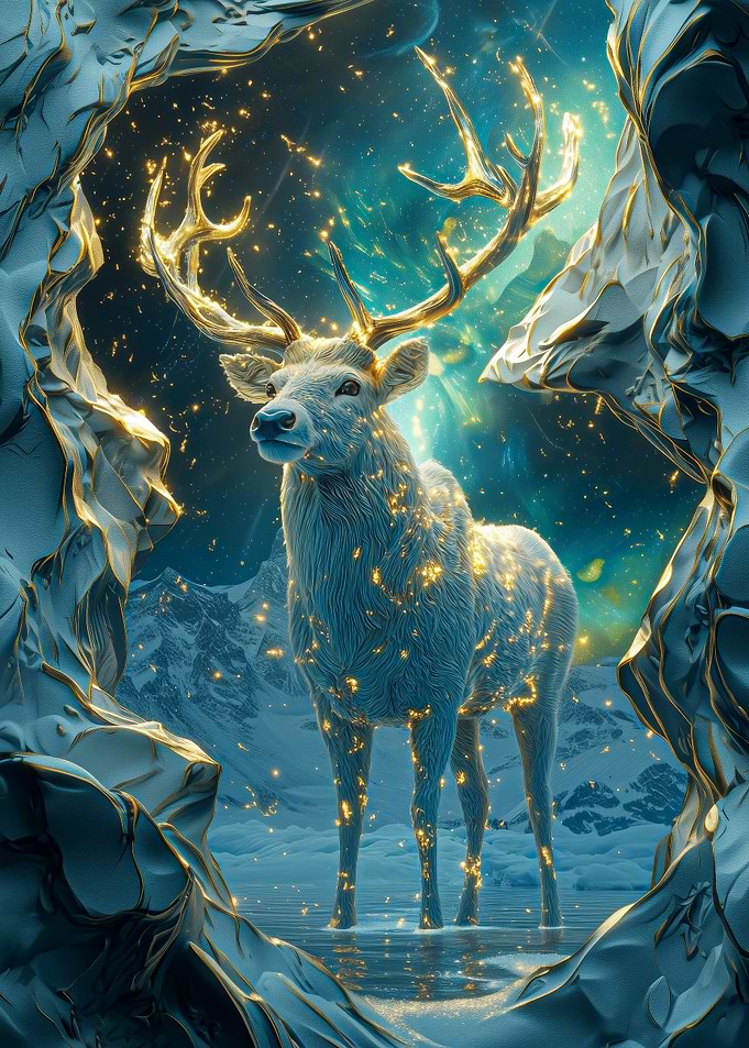 Golden Magical Stag