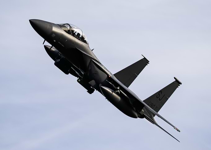 F-15E Strike Eagle in Flight