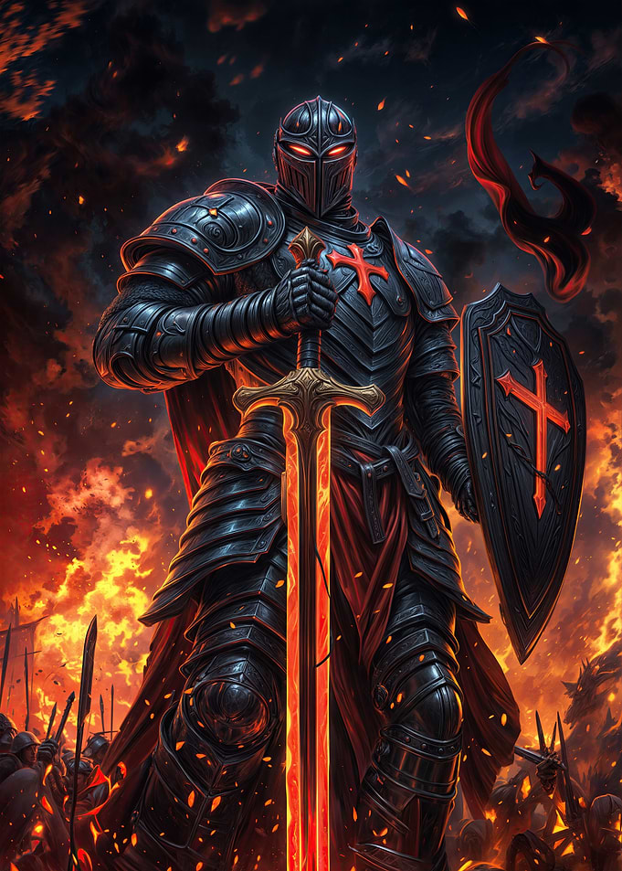 Medieval Knight Poster