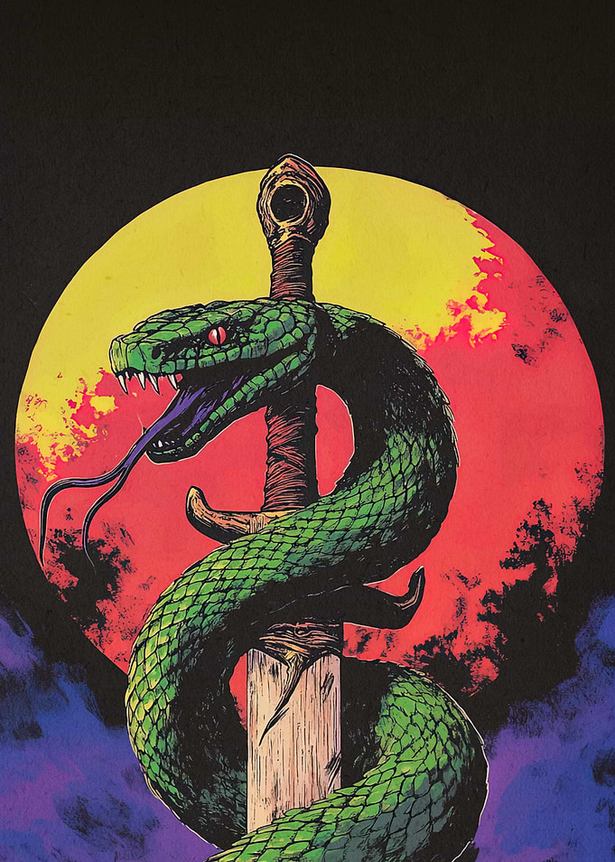 Green Snake Sword