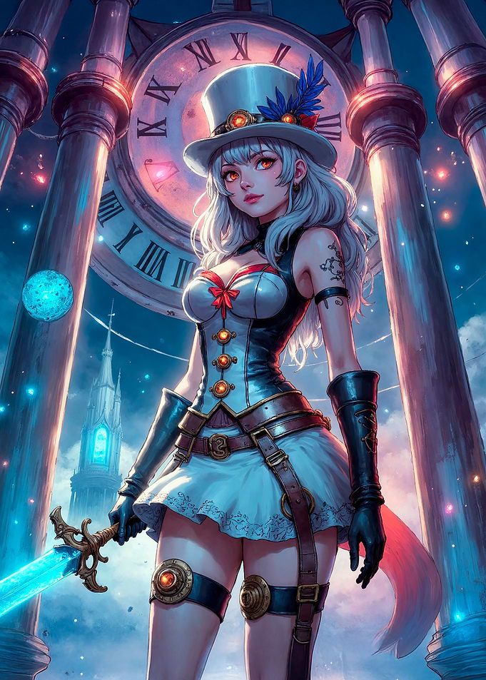 Steampunk Anime Girl