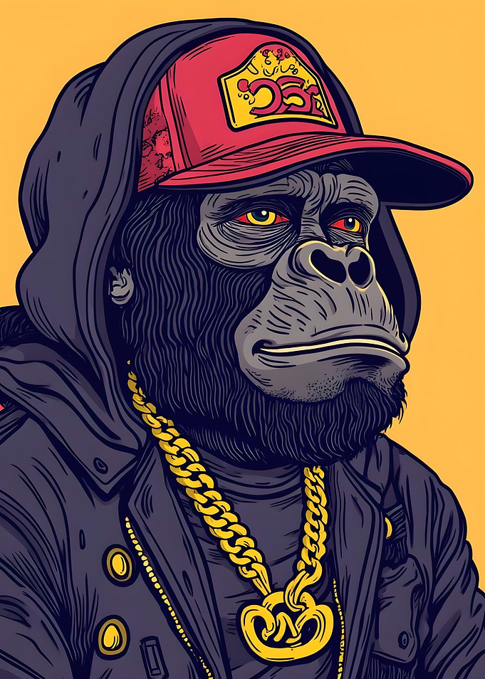 Gorilla in a Hoodie