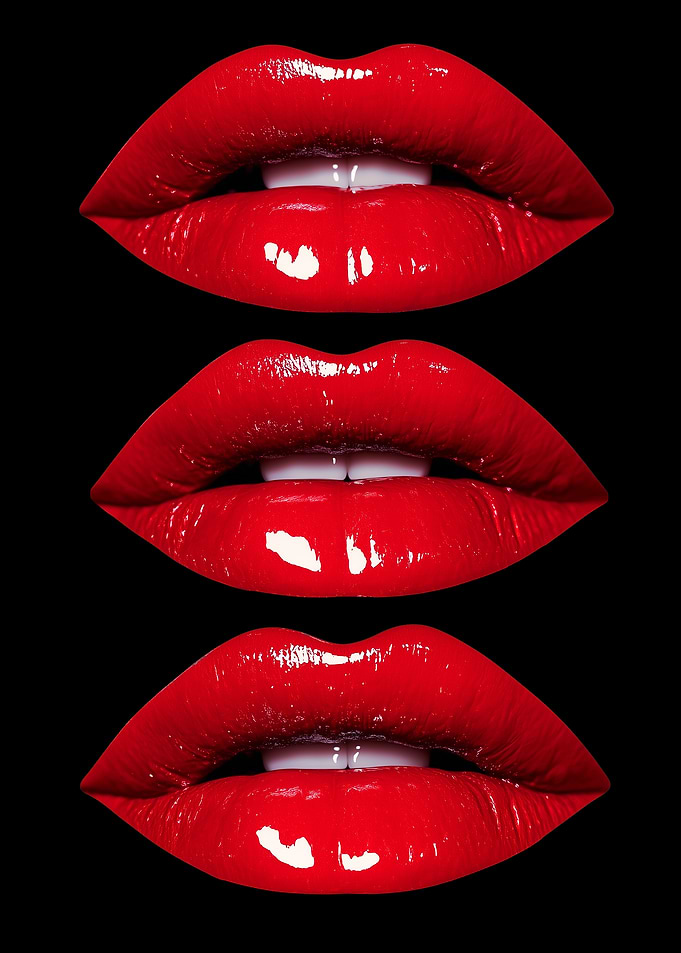 Red Lips Glossy