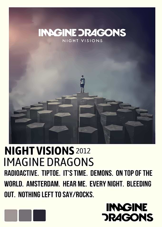Imagine Dragons Night Visions Album Cover