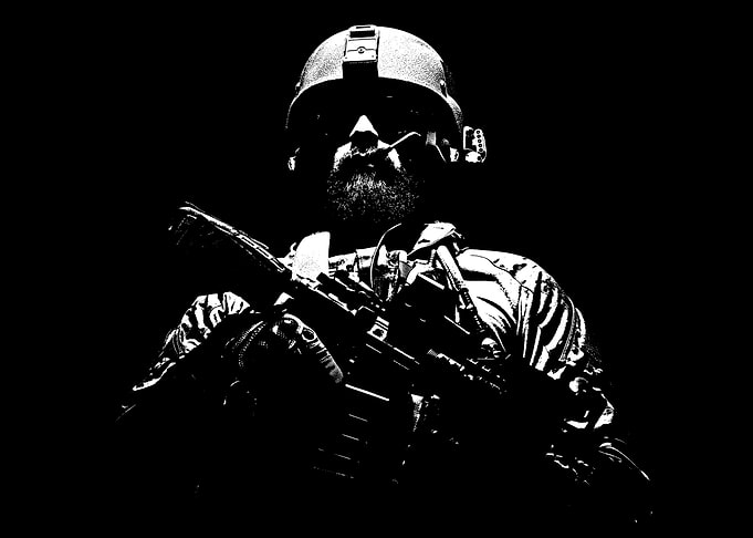 Military Soldier Silhouette