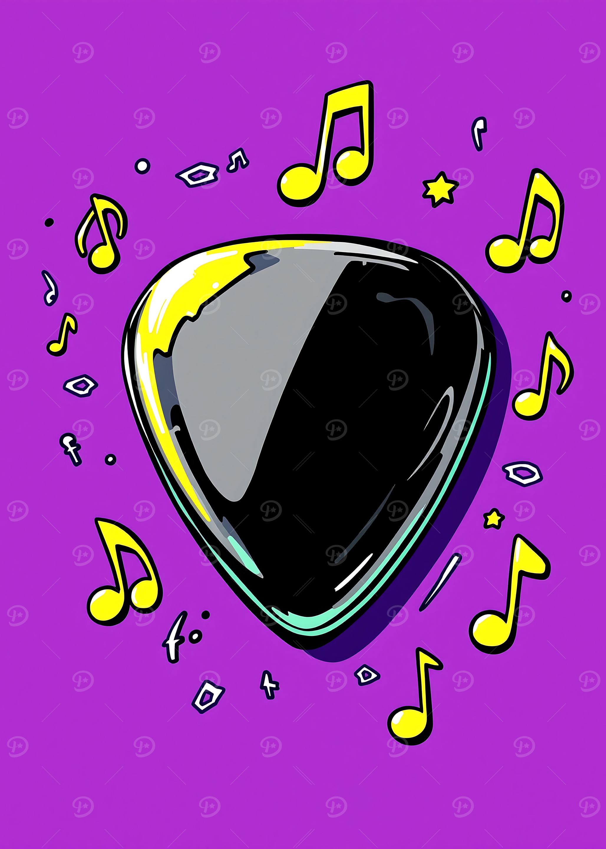 Guitar Pick Music Art