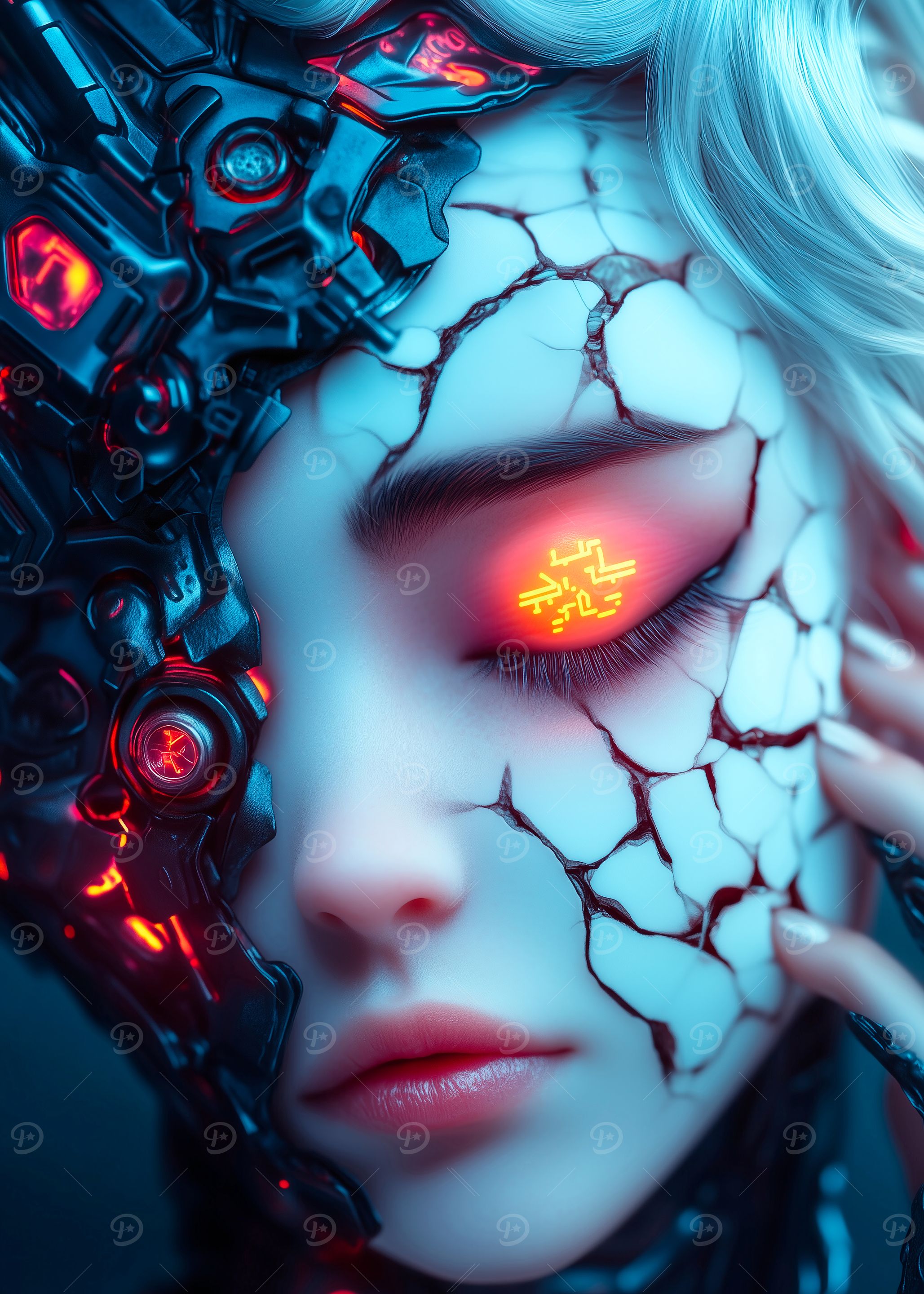 Cyberpunk Woman