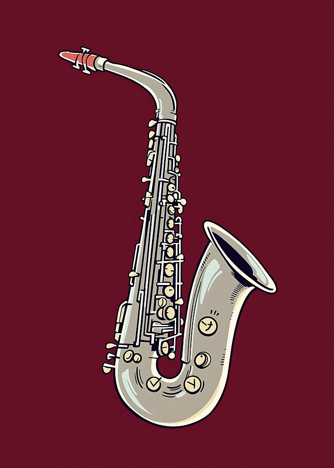 Saxophone Illustration