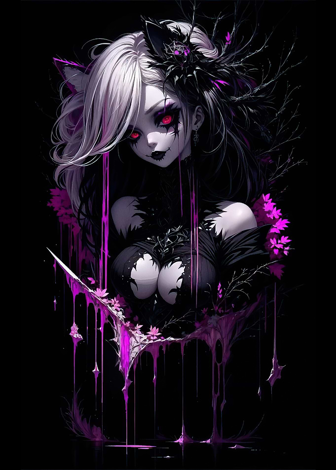 Gothic Anime Girl