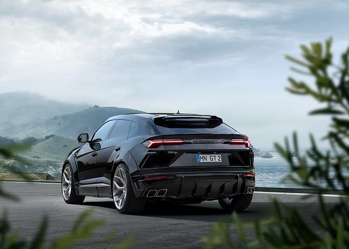 Black Lamborghini Urus