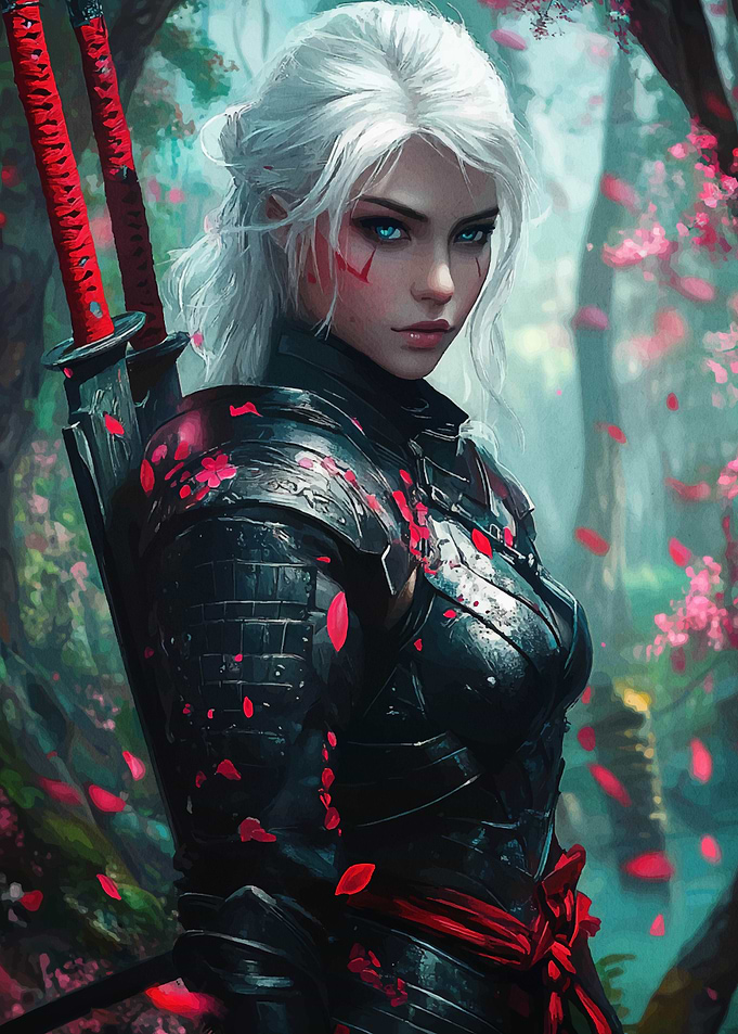 White-Haired Warrior