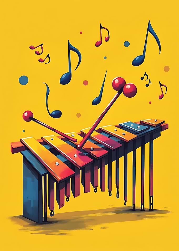 Colorful Xylophone