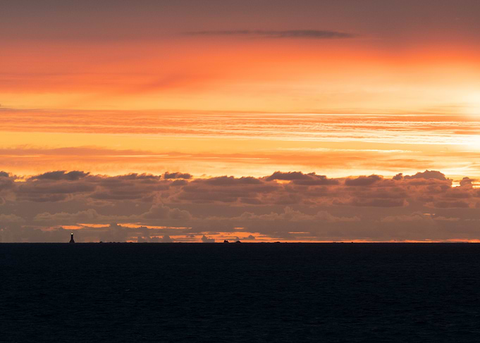 Brittany, France - Lighthouse Sunset