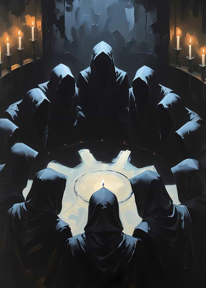 Hooded Figures Ritual