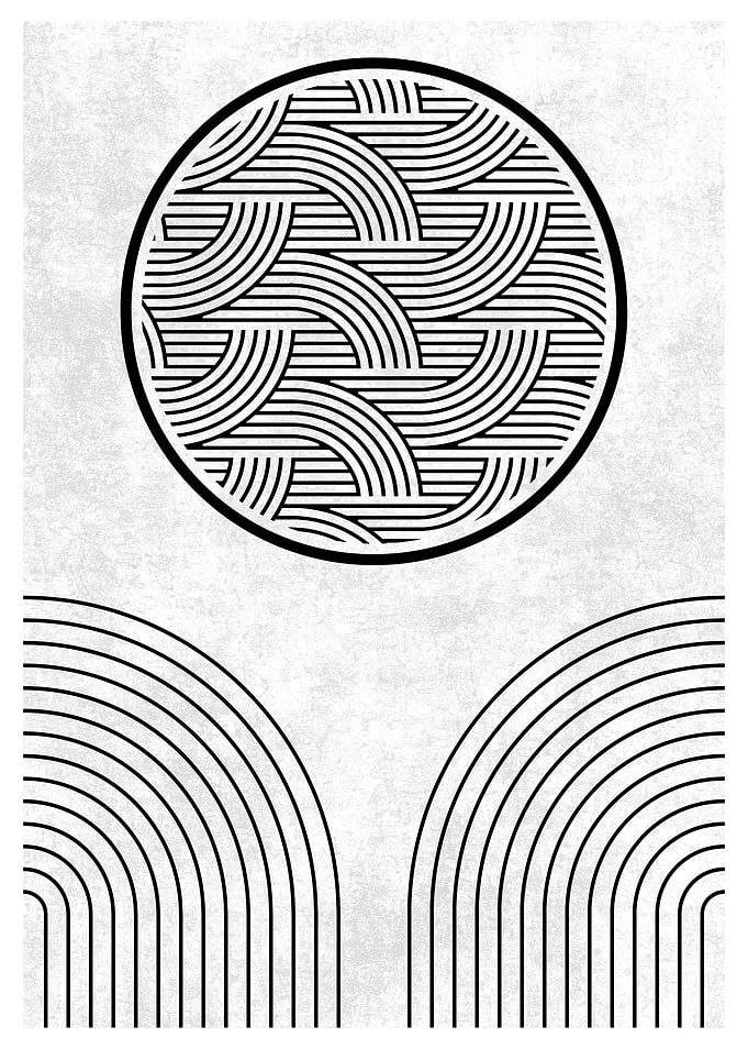 Abstract Geometric Art